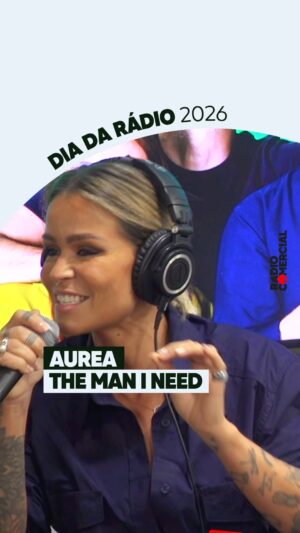 Áurea Instagram - Que momento incrível! A Aurea a cantar " Man I Need" da Olivia Dean no dia Mundial da Rádio. 😍 #radiocomercial #diamundialdaradio