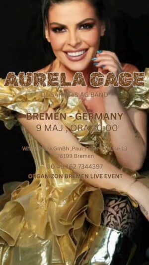 Aurela Gaçe Instagram - Aurela Gaçe, Dj Saraci & AG Band vijnë në Bremen në 9 Maj - E shtunë!
🗓 9 Maj | E shtunë
⏰ Ora 20:00
📍 White Plaza gmbh, Paul-Feller-Straße 13, 28199 Bremen Germany
💥 Rezervime: 00 49 162 7344397
@aurelagaceofficial
@dj_saraci
#aurelagace #djsaraci #agband #bremenliveevents #livemusic