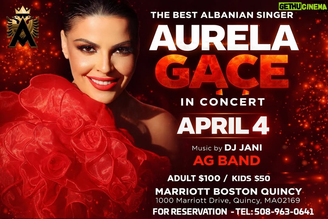 Aurela Gaçe - 188 Likes - Aurela and AG band are coming to Boston on April 4th. For booking inquiries, Anisa can be reached at 508-963-0641.