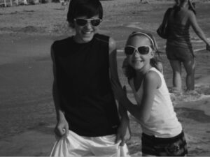 Ava Michelle Instagram - i will forever be running into the waves with you. 

i can’t believe it’s been five years since the last day i hugged you. i miss you more than words will ever be able to express. i’m driving to the ocean now because that’s where i feel you most. i know you’re there, i know we’re both there together - forever. i love you my beautiful angel. the best brother to ever walk this earth 🫂🤍