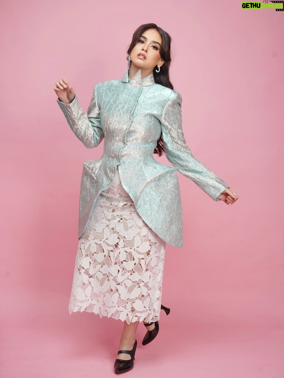 Ayushita - 1.5K Likes - All I know, all I know, love will save the day 🩵 

photos by @ronibachroni_real 
styled by @rikkisi 
outfits by @ernestoabram 
makeup by @denariandary 
hair do by @tisna_hairdo 
contact person @richardrpondaag — @soraitalentandco 

🩵🩵🩵