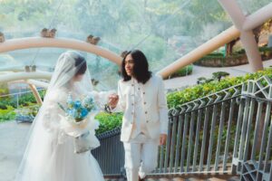 Ayushita Instagram - Dari hati yang terdalam GeSit & Ayushita mengucapkan terima kasih atas semua ucapan dan doa baiknya, semoga kalian semua diberikan kebahagiaan selalu!

GeSit’s white tux designed by @karin.kalinka
Ayushita’s wedding dress by @billy_tjong
Photo by @audreyhafiz