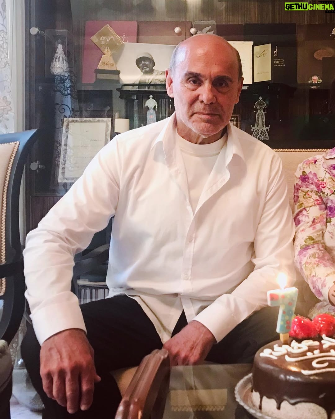Azadeh Zarei - 25.9K Likes - جمشید خان آریا استاد عزیزم،  پدر بزرگوارم، تاج سرم .امروز برای من یکی از باشکوه ترین  و زیباترین روز های ساله چون زادروز شماست .خودتون خوب میدونید که چقدر دوستون دارم.اصالت،وقار ،مردانگی ،آرتیست بودن و از همه مهم تر انسان بودن در وجود شما بلذات کاشته شده 
قلب کوچکم همیشه و تا ابد برای شما تند میتپد 
تولدتون هزاران بار مبارک بادااااااا💓
