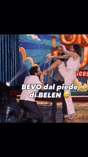 Belén Rodríguez Instagram - Durante i fuori onda di Only Fun accadono robe random. 😅

Scusa @samuraijay per non averti lasciato l’esclusiva di @belenrodriguezreal 💃