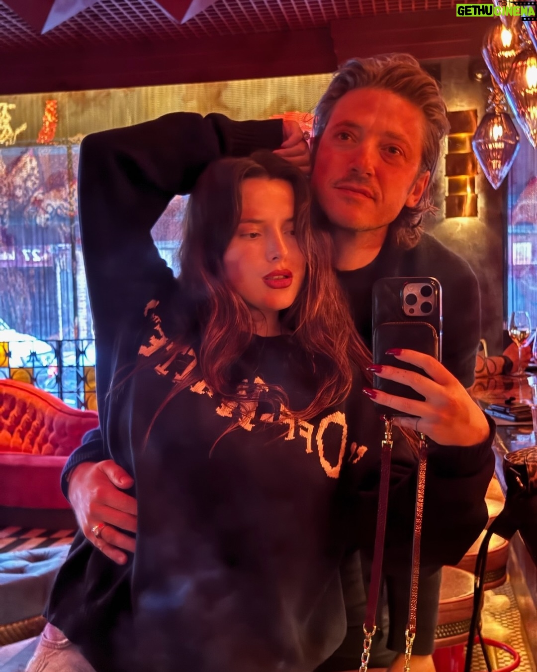 Bella Thorne - 385K Likes - My forever valentine & partner for life ❤️ to many, many more, love you forever 🥂