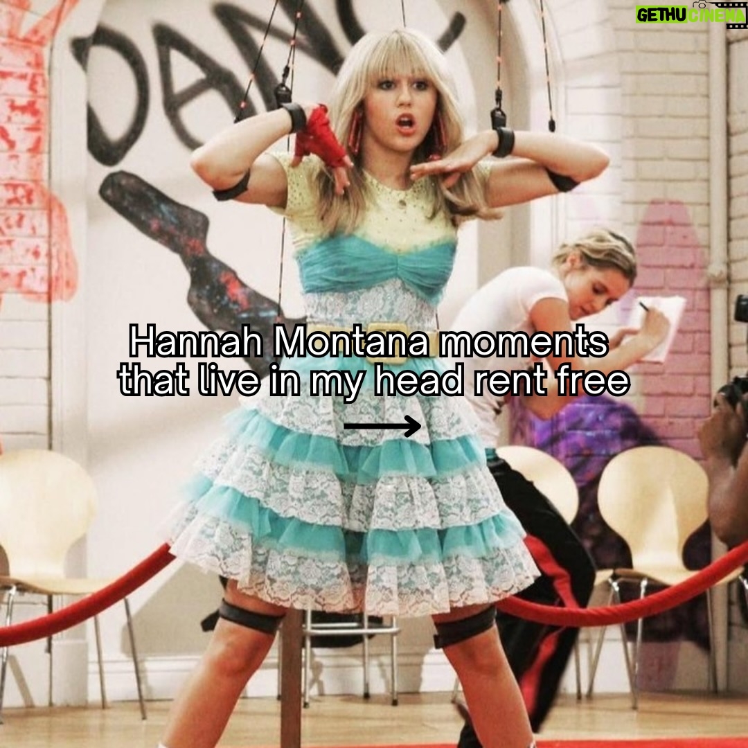 Betsey Johnson - 38K Likes - What’s a Hannah Montana moment that lives rent free in your head? We’ll go first 🎤⭐