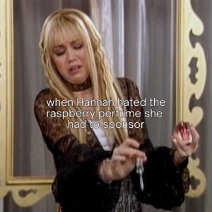 Betsey Johnson Instagram - What’s a Hannah Montana moment that lives rent free in your head? We’ll go first 🎤⭐