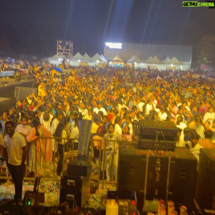 Bhavana - 13.9K Likes - 25,000 students, rock concert vibes and an incredible evening 🔥🔥
Ufffff! 

A 24 hour break from the T20 World Cup madness to party with the students of @vceterode and @vetiascoed 🔥❤️

You guys were LIT!!! Thank you for allll the love ! 

This is why having the best of both worlds ( even if you almost lose your mind working) is FUN! 

Let’s meet soon❤️ back to my cricket notes now :) 
.
.
Where would you rather be?