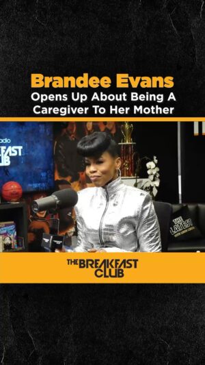 Brandee Evans Instagram - It is National Caregiving Month, and @therealbrandee opens up about being a caregiver to her mother and how she balances her career with her duties as a daughter. "Check on us too, because we ain't alright all the time!"