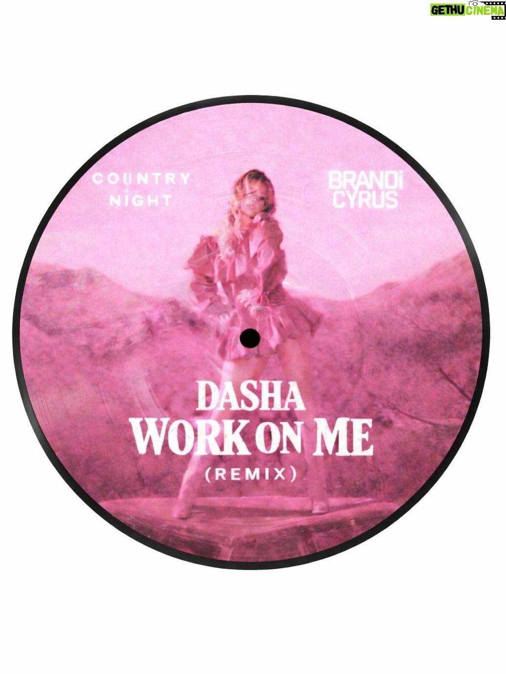 Brandi Cyrus - 417 Likes - DASHA - WORK ON ME (Brandi Cyrus   Country Night remix) 

Out now on SoundCloud , link in bio 🔗🫂