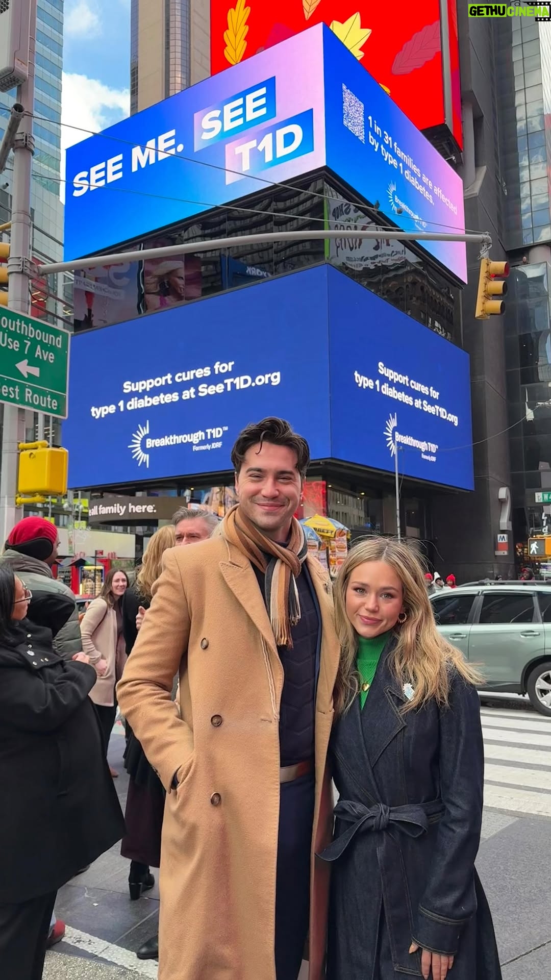 Brec Bassinger - 12.8K Likes - Today on World Diabetes Day, we’re shining a bright light on the strength, resilience, and voices of the T1D community. 💙

This year, Brec Bassinger, Ryan McCartan and other incredible individuals living with type 1 diabetes (T1D) are lighting up Times Square in partnership with OUTFRONT Media, showing the world what it truly means to See T1D.

Each face tells a story of courage and strength. Together, they represent the millions of people and families living with T1D every day. They remind us that every story deserves to be seen and why we are on a mission to improve lives and pursue cures.

Learn more at SeeT1D.org.