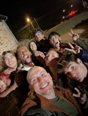 Brenna D'Amico Instagram - Wrapped on ZOMBOIS a week ago and I’m feeling all the feelings. I am absolutely so blessed to have gotten to know this cast and crew. Every single one of them is so absurdly talented, I can’t wait for everyone to see what we did HAHA! This was one of the most fun, chaotic, love-filled sets I’ve ever been on and I’m so grateful. Y’all rock, love you 5ever!😭♥️🧟♂️💅
Photo creds: @justinthescott & @oliver.blank