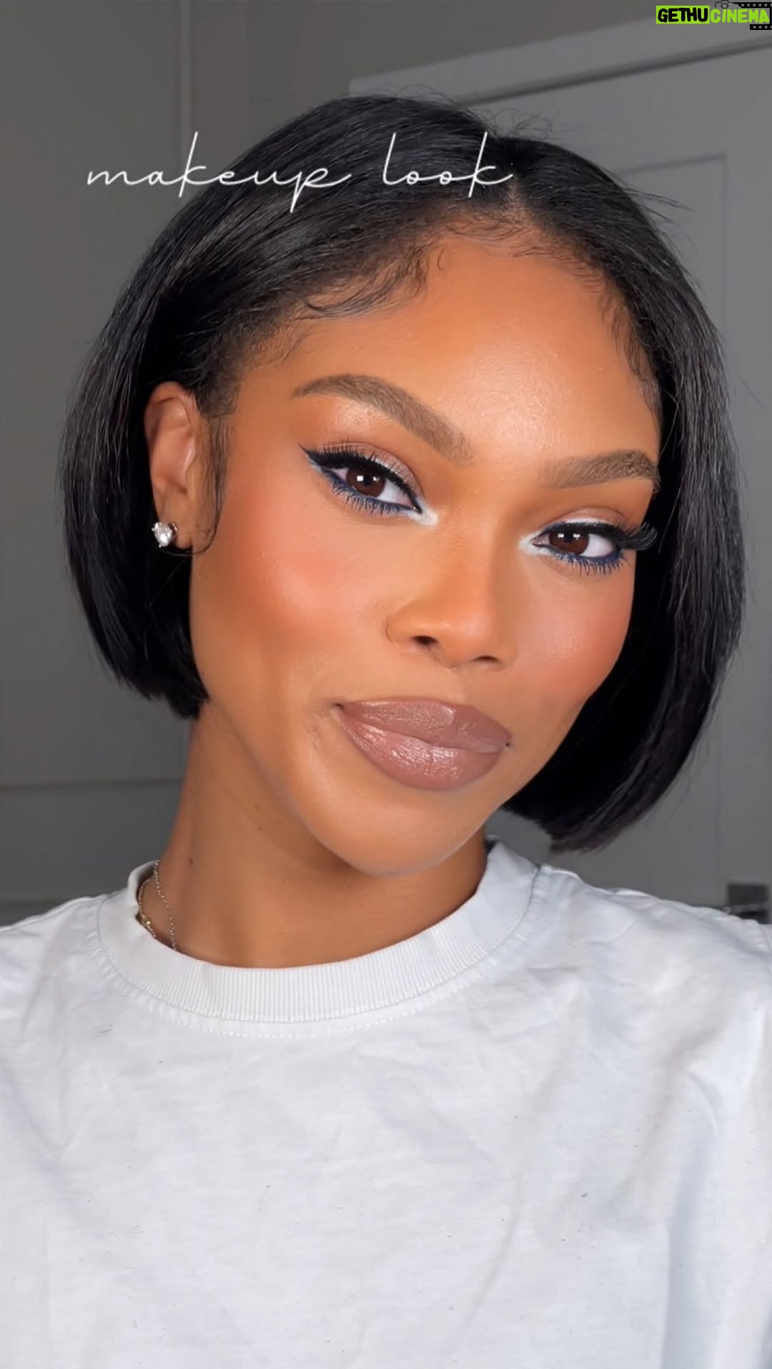 Brianna Giscombe - 10.8K Likes - ❄️ 
@nyxcosmetics face glue primer 
@caliray hideaway brightening / hydrating color corrector in glow rays 
@hauslabs precision sculpt shaping balm in silhouette 
@hudabeauty easy blur foundation in 425N Pistacio cream 
@hudabeauty concealer in toasted almond 
@anastasiabeverlyhills brow wiz in chocolate 
@westmorebeauty soft glide eyeliner in deep navy 
@r.e.m.beauty gel eyeliner in pixie 
@rarebeauty perfect strokes eyeliner 
@maccosmetics black track eyeliner 
@maybelline fit me powder 
@onesize bougie silk airbrush powder in medium golden 
@lorealparis paradise big deal mascara 
@maccosmetics stack mascara in denim 
@kosas silky cloud set powder 
@onesize glass powder melt spray 
@maccosmetics pro lip erase in light medium cool 
@maccosmetics stone lipstick 
@makeupbymario lip pencil in Travis