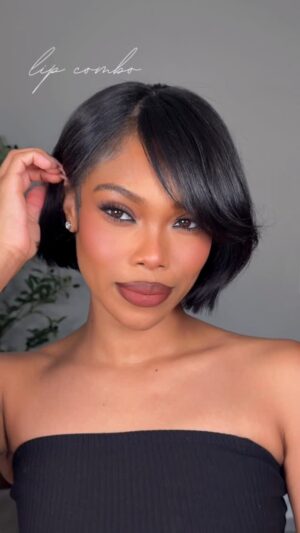 Brianna Giscombe Instagram - @guccibeauty new limited edition lipsticks 💋 
Mac chestnut lip liner with Amanda Dawn & Amanda Dusk 
Bobbi brown red lip liner with 509 lipstick

#GucciBeautyGifts #guccibeauty
