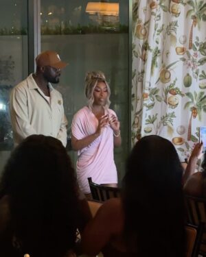 Brianna Giscombe Instagram - Such a wonderful night with @forvrmood celebrating the launch of She Was Here—and she smells amazing! It was such an honor to be in attendance, and a time was had hunny !!!!