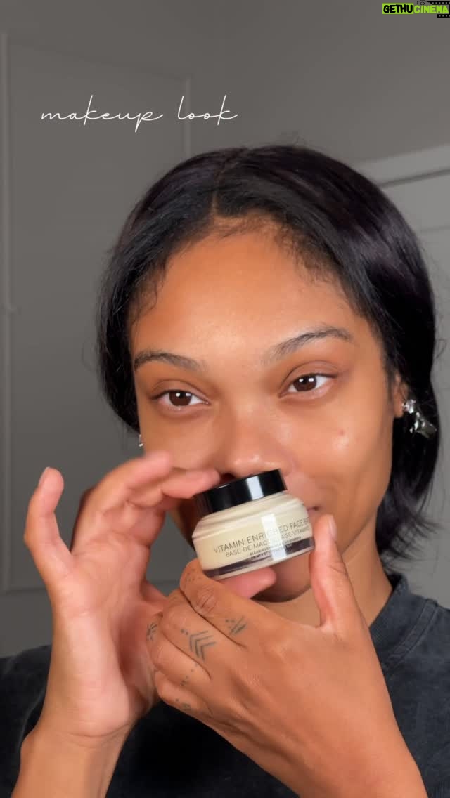 Brianna Giscombe - 3.5K Likes - A cute everyday look ♥️ 
@bobbibrown vitamin enriched face base 
@narsissist eye brighter in magic hour 
@hudabeauty faux filter primer 
@narsissist luminous long wear foundation in Tahoe   Aruba 
@fentybeauty hydrating concealer in 330
@esteelauder concealer in 4n 
@makeupbymario contour stick in medium deep 
@morphebrushes contour stick in balanced
@danessamyricksbeauty blurring balm primer 
@dundasworld contour #4
@rarebeauty bouncy blush in nude mauve 
@kosas cloud set powder in pillowy 
@morphebrushes setting spray 
@westmanatelier eyeliner in rich brown 
@rarebeauty eyeliner 
@maccosmetics Melba blush 
@kosas lip liner in supreme
@kosas wet stick in 100 degrees 
@maccosmetics lipglass
