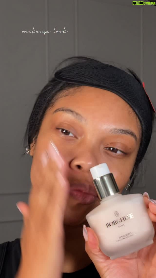 Brianna Giscombe - 4.8K Likes - Full fall makeup look 
@borgheseroma equilibrium moisturizer 
@borgheseroma aqua restoratio hydrator 
@danessamyricksbeauty universal beauty blueing balm 
@caliray color corrector in hideaway 
@makeupbymario surreal skin in 17n
@maccosmetics studio radiance concealer in NC37
@patmcgrathreal skin fetish under eye powder in peach 
@morphebrushes wine & dine cheek thrills face duo 
@kosas translucent pink powder 
@maccosmetics backtrack eyeliner 
@westmorebeauty long lasting eyeliner in rich brown 
@maccosmetics studio fox powder in nw35
@rarebeauty matte bouncy blush in truth 
@fentybeauty mascara in hella thick 
@anastasiabeverlyhills lip velvet in cool brown 
@armanibeauty lip power matte in 603
