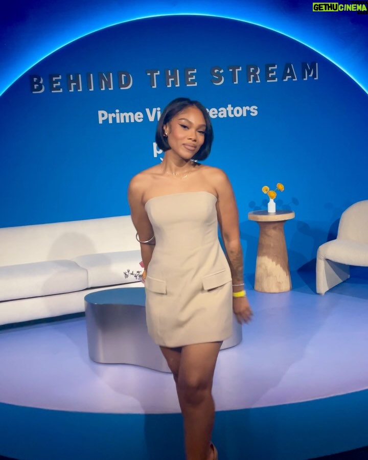 Brianna Giscombe - 824 Likes - Amazon Prime’s Behind The Stream : Prime Video Creator Event was a blast. Thank you for showing us new features to our Amazon storefronts, Prime Video storefronts, and answering all our questions. 

Dude they said they had a surprise for us and it was Jesse Williams 😱we were all gagged !!!! 
We were able to have an exclusive screening of his new show Hotel Costiera. 

Make sure to watch Hotel Costiera on Amazon Prime September 24th ! You’re in for a thrill.