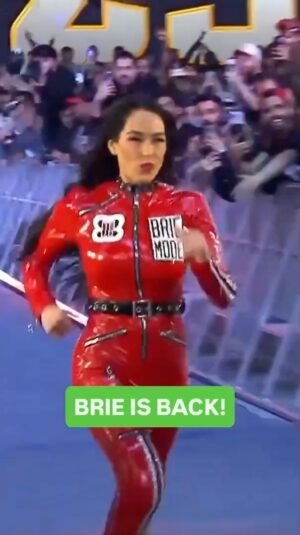 Brie Garcia Instagram - BRIE MODE has been activated at #RoyalRumble 🔥🔥🔥🔥