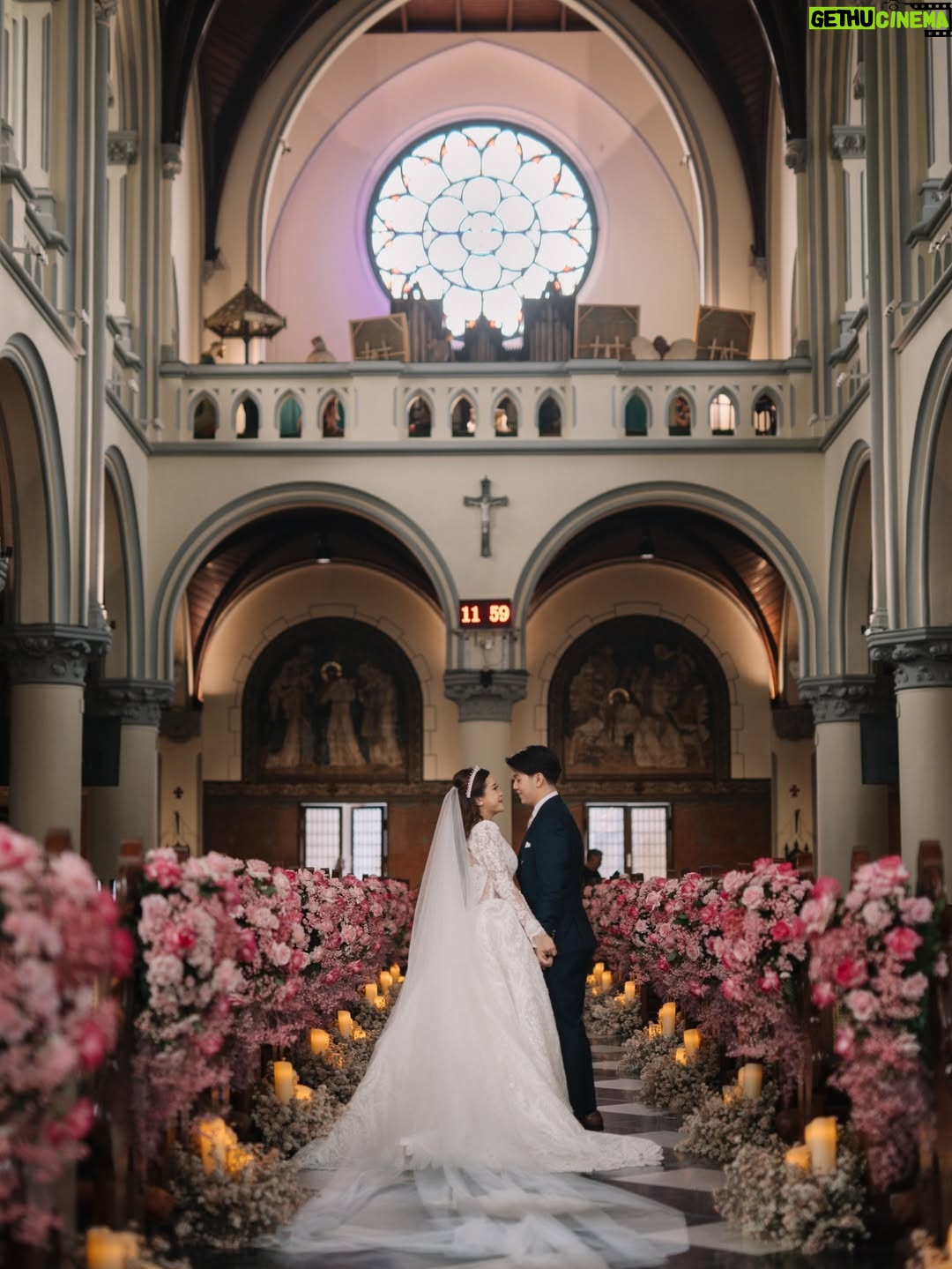 Brisia Jodie - 341.2K Likes - What God has joined together, let no one separate🤍
Holy Matrimony Day.

Captured by @imagenic

Make up Bride by @loritayoung_mua 
Hair do Bride by @byligitahuang
Attire bride by @dianamputri 
Robe bride by @etiquette_white 
Suite groom by @sasdesgin 
Staylist by @elcofrebliaman
Crown by @leciel.desgin 
Jewellery by @diamondnco.id 
Shoes by @langkahbylinalee 
Wedding Car by @prestigemotorcars 
Digital Invitation by @viding.co
Souvenir by @trikarta 
Nasi Box by @Nusaloca 
Cookies by @virgincakenbakery 
Bolu Malang by @singosaribolumalang 

Thanks to :
Romo @liong_harry
Church @katedraljakarta
@agus.ari70189
@lulubudiman_ 
@secangkirkopi2007