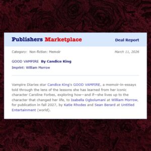 Candice King Instagram - TVD fans and friends of Caroline Forbes… swipe for some fun news 👀 🩸 #goodvampire