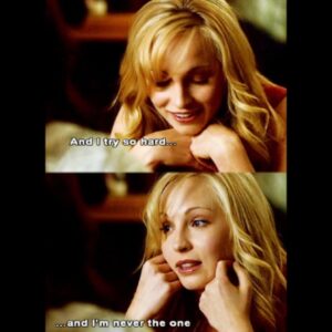 Candice King Instagram - TVD fans and friends of Caroline Forbes… swipe for some fun news 👀 🩸 #goodvampire
