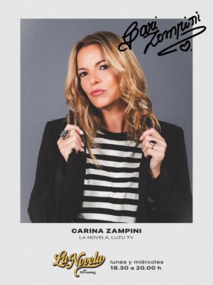 Carina Zampini Instagram - LA NOVELA tiene su segunda temporada ☕️

• Lunes y Miercoles de 18:30 a 20 hs por #LuzuTv 

#Luzu2026