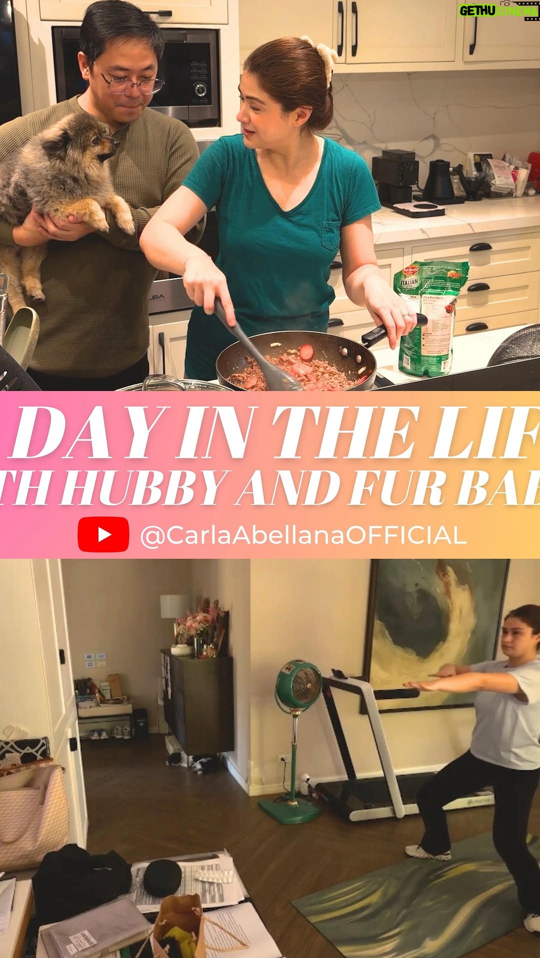 Carla Abellana - 119.2K Likes - Get a glimpse of my life (with cameo appearances by my hubby and my fur babies)! 😄🥰 

Check out my newest Vlog tomorrow at 8 PM on my official YouTube channel!