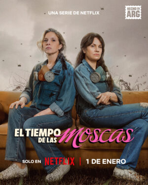 Carla Peterson Instagram - Inés y la Manca, nuestras Thelma y Louise criadas a bizcochitos de grasa 🪰❤️ La serie El tiempo de las moscas, protagonizada por Carla Peterson y Nancy Dupláa, y basada en dos novelas de Claudia Piñeiro, llega el 1 de enero.