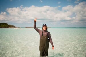 Carmel Rose Instagram - Breaking up the fashion week content to share with you a special diving adventure @perrinjames1 & I just went on in the Bahamas 🇧🇸 all aboard Noverra

 (aka Harbor House)