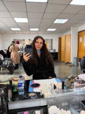 Carolina Gaitán Instagram - Mi visita ultra FAV en rodaje!