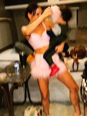 Carolina Gaitán Instagram - Mi visita ultra FAV en rodaje!
