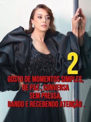 Catia Fonseca Instagram - Você acha que me conhece⦠mas ninguém é só aquilo que aparece na tela.
Então coloquei aqui 5 coisas que acho que você desconhece sobre mim
