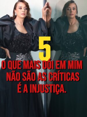 Catia Fonseca Instagram - Você acha que me conhece⦠mas ninguém é só aquilo que aparece na tela.
Então coloquei aqui 5 coisas que acho que você desconhece sobre mim