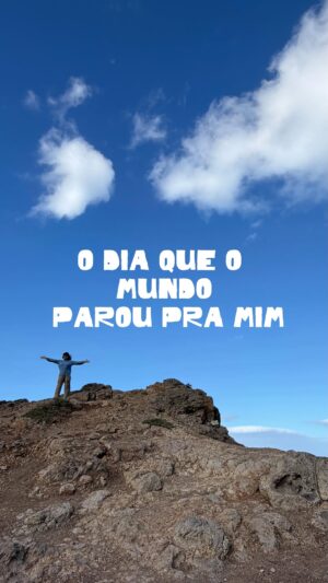 Catia Fonseca Instagram - Este lugar tem uma energia tão forte que me pareceu que o mundo tinha parado enquanto eu estava lá! Você tem algum lugar assim?