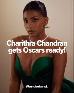 Charithra Chandran Instagram - Ever wondered what goes down before the Oscars? 

@charithra17 took us behind the scenes before she headed out to this years’s ceremony. 

Photography by  @corpuscamera
Hair by @claraleopard
Makeup by @kennethsohmakeup
Skin by @joannaczechofficial
Styling by @hollyevawhite, @eointhomashiggins
Special Thanks to @1hotel.weho
