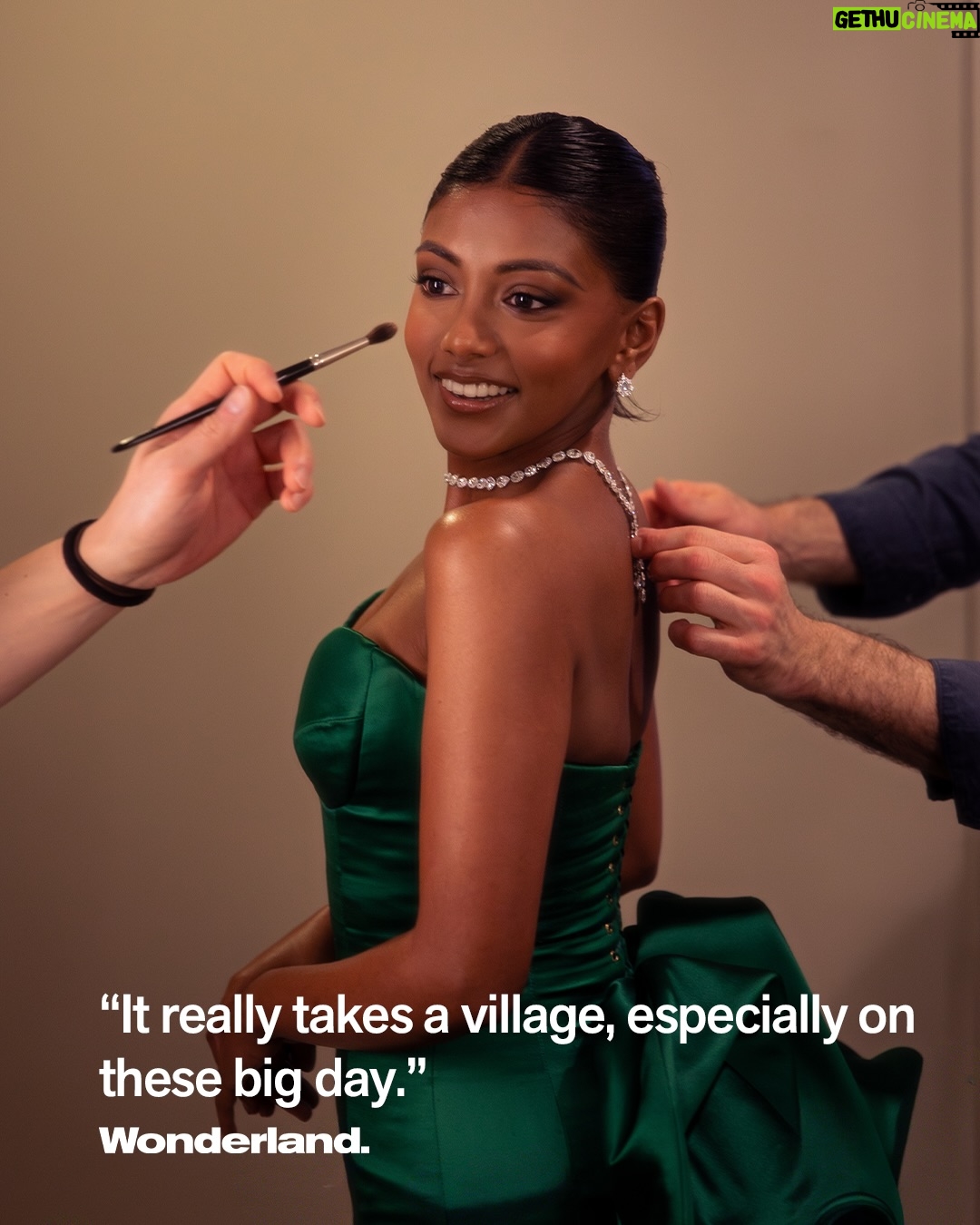 Charithra Chandran - 21.1K Likes - Ever wondered what goes down before the Oscars? 

@charithra17 took us behind the scenes before she headed out to this years’s ceremony. 

Photography by  @corpuscamera
Hair by @claraleopard
Makeup by @kennethsohmakeup
Skin by @joannaczechofficial
Styling by @hollyevawhite, @eointhomashiggins
Special Thanks to @1hotel.weho