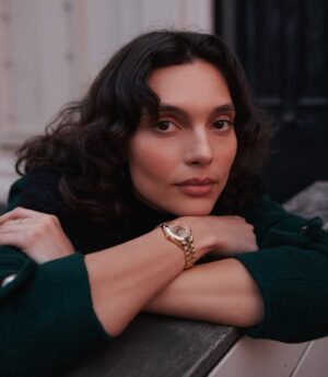 Charlee Fraser Instagram - What a journey it’s been with my new timepiece. Thank you OMEGA! Thank you. Thank you. Thank you. 💫

@omega 

#OMEGA #SeaMaster #AquaTerra #30mm #paidpartnership
