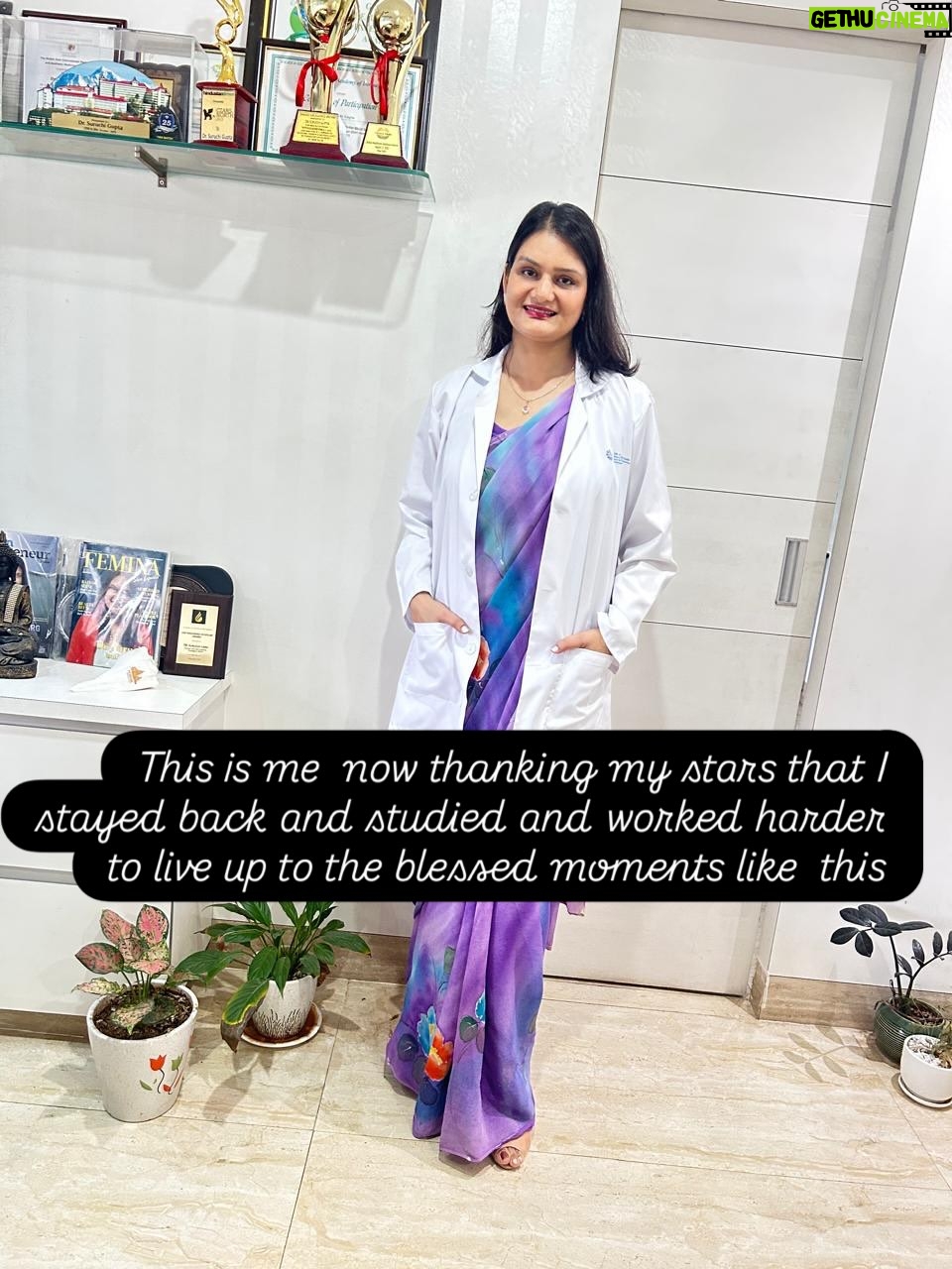 Charlie Chauhan - 3.7K Likes - Some moments in medicine come full circle… and stay with you forever😇

Nearly 25 years ago, as a young medical officer, I performed an emergency surgery on a little girl— who had suffered a severe through-and-through lip-to-cheek injury after an accident. It was one of those cases where you just act on instinct, skill, and faith… hoping life will be kind to the child beyond the operation theatre.

Today, she walked into my clinic again.

Not as a patient defined by a scar… but as a confident young woman seeking a natural revision. She didn’t even know she was meeting the same doctor who had stitched her face and her future together decades ago.

The scar did not stop her dreams. 
It did not define her story.

She grew up to become an accomplished actor — the radiant #charlie Chauhan.

Moments like these give you goosebumps. They remind you why you chose medicine… why you stayed… and why #gratitude quietly becomes the strongest emotion you carry.

Life has its own way of returning blessings — unexpectedly, beautifully, and again and again.

So much to be thankful for😇🙏✨🌷
