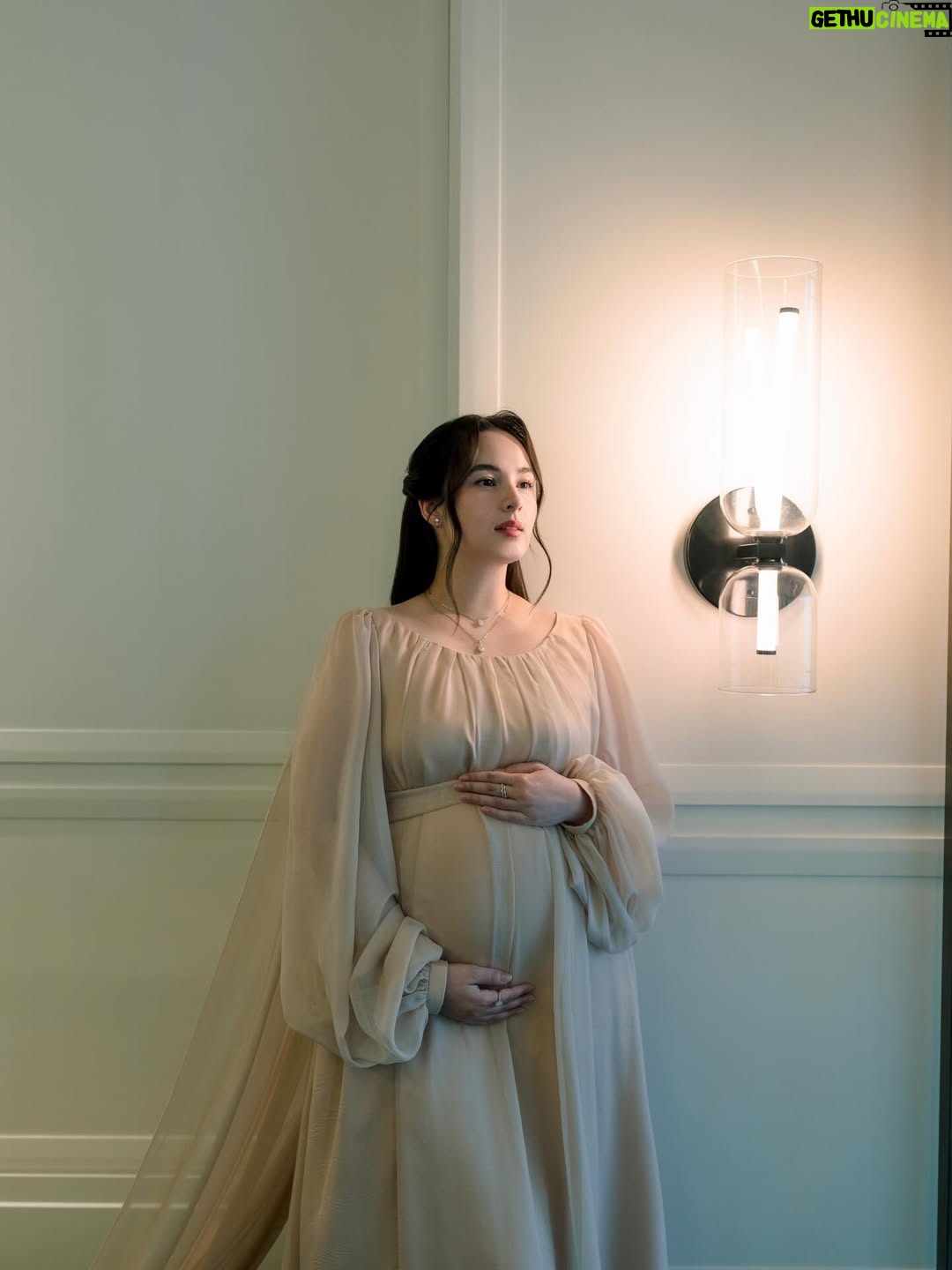 Chelsea Islan - 409.7K Likes - Blessing in the making. Our joy is growing. Love in every heart beat ♡♡♡

.

Moments captured by @dikhadheansa @therealdikha 
Beautiful dress by @jacob_wil / Styled by @imeldaimew @imewmew 
Dolled up by my other Chelsea @archangelachelsea 
Hairstyling by @jooehair @jooeynd 

✨