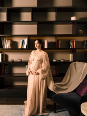 Chelsea Islan Instagram - Blessing in the making. Our joy is growing. Love in every heart beat ♡♡♡

.

Moments captured by @dikhadheansa @therealdikha 
Beautiful dress by @jacob_wil / Styled by @imeldaimew @imewmew 
Dolled up by my other Chelsea @archangelachelsea 
Hairstyling by @jooehair @jooeynd 

✨