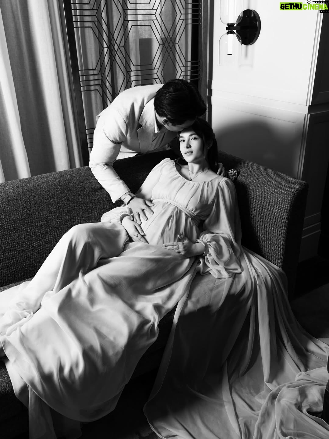 Chelsea Islan - 393.3K Likes - Happy 33rd Birthday to my Husband! Soon to be Dad. This year is incredibly special for us, as we are celebrating together as three, with our little one on the way. Carrying a Blessing 🤍