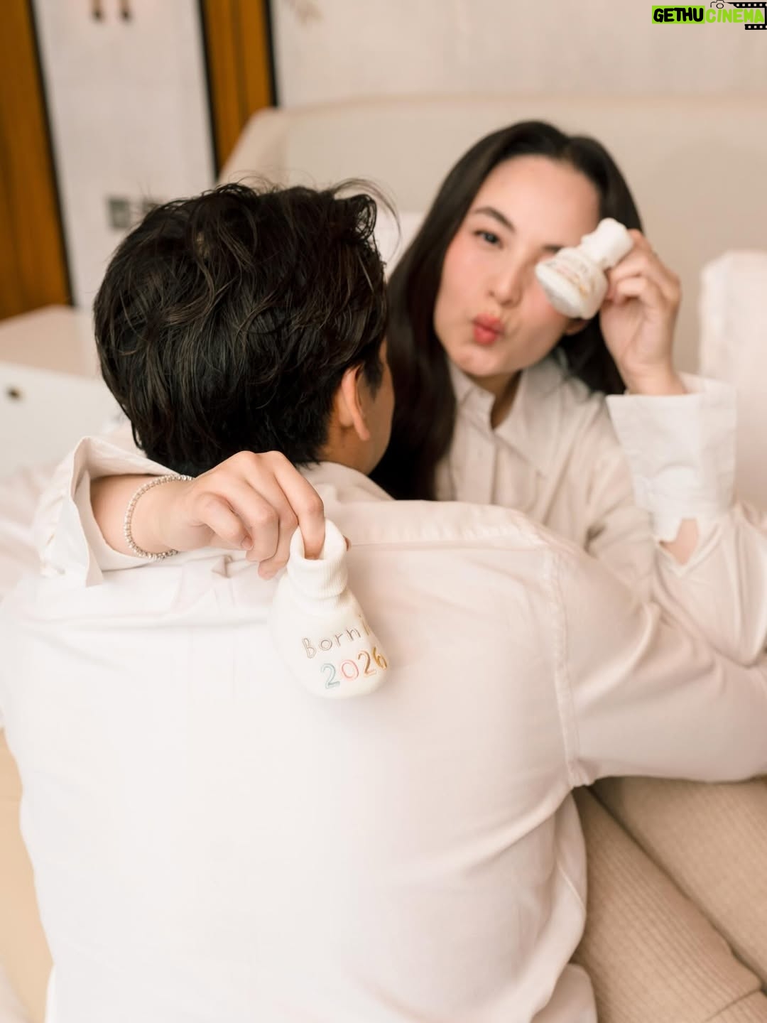 Chelsea Islan - 393.3K Likes - Happy 33rd Birthday to my Husband! Soon to be Dad. This year is incredibly special for us, as we are celebrating together as three, with our little one on the way. Carrying a Blessing 🤍