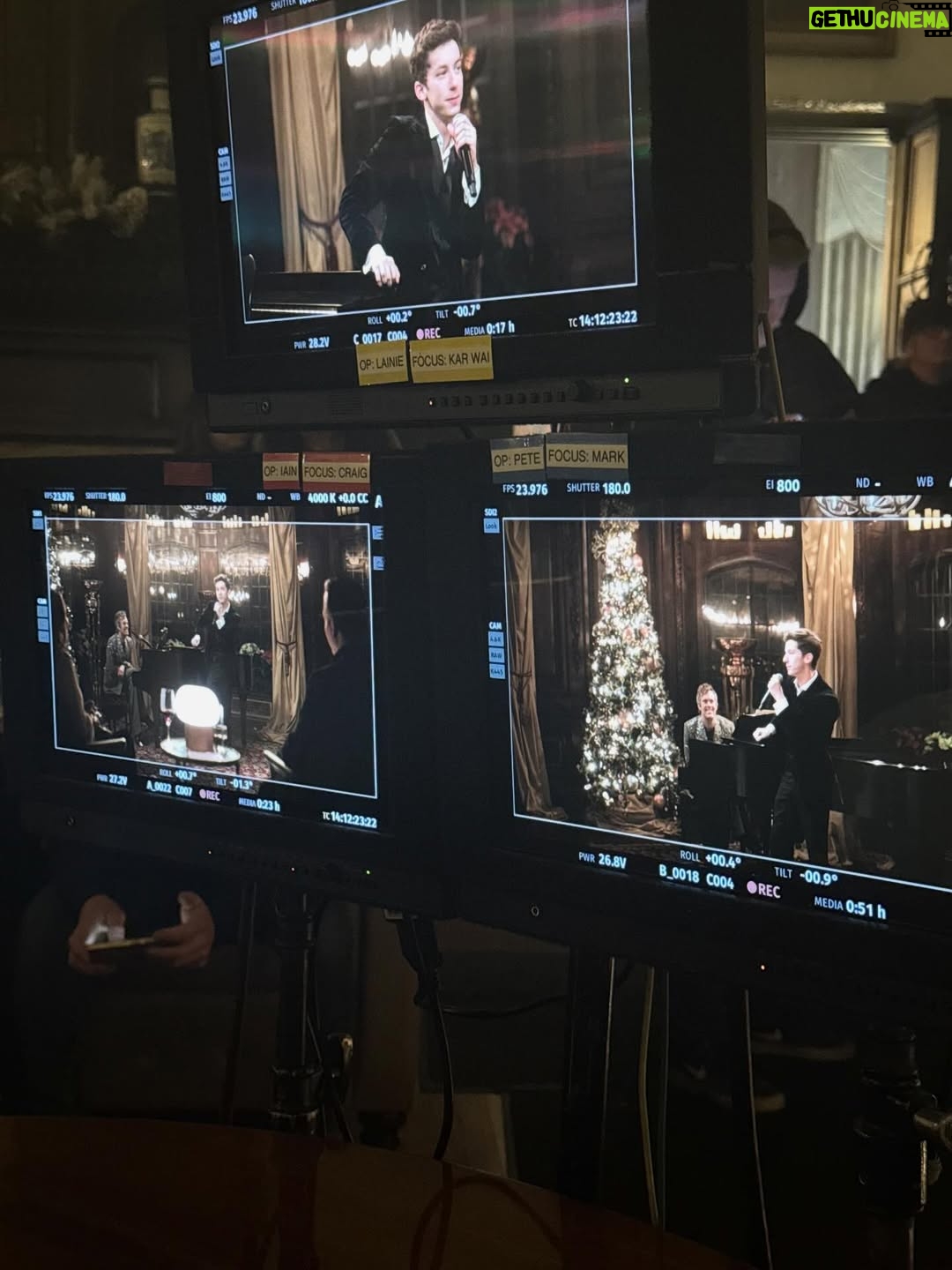 Chloe Bennet - 200.8K Likes - i shot a funny magical musical festive cutie patootie happy quirky christmasy christmas movie with the @jonasbrothers ….and honestly you guys, itssss a pretty fun time. 
cozy up and watch now on @disneyplus and @hulu ✨🎄♥️ 

(also low key, will ferrel may or may not be in it…AND i may or may not be singing 🤭)