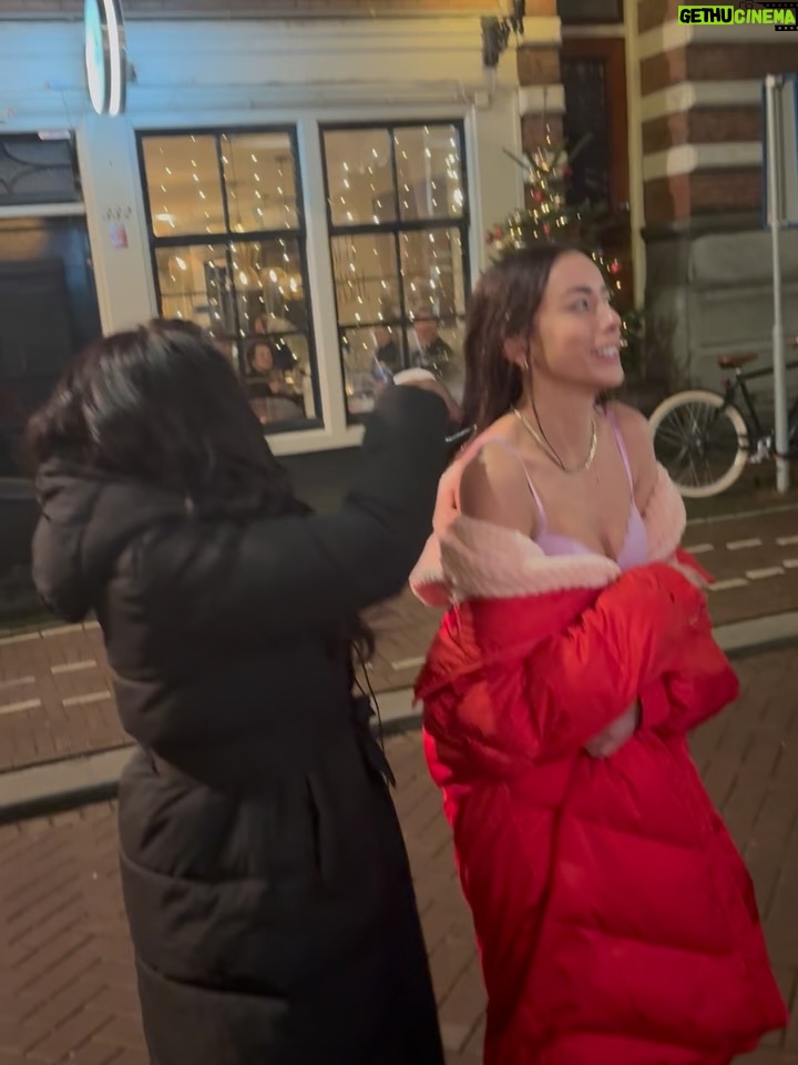 Chloe Bennet - 200.8K Likes - i shot a funny magical musical festive cutie patootie happy quirky christmasy christmas movie with the @jonasbrothers ….and honestly you guys, itssss a pretty fun time. 
cozy up and watch now on @disneyplus and @hulu ✨🎄♥️ 

(also low key, will ferrel may or may not be in it…AND i may or may not be singing 🤭)