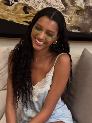 Christine Obanor Instagram - Girls just wanna paint and do skincare @pixibeauty @modelistemagazine @grandvelasmaya #ModeAroundTheGlobe