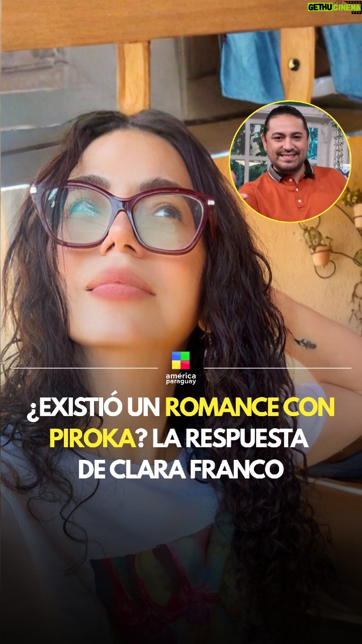 Clara Franco - 1.1K Likes - 🗣️ ¿Hay mala onda? ¿Hubo un romance oculto? 🔥

🫣 ¡Se acabó el misterio! Clara Franco no tuvo filtros para desmentir rumores sobre un supuesto con "Piroka" Gavilán en el pasado: "Es mi hijo más o menos", aclaró. 

🌸 Además, la humorista habló de su relación con Patty Orué tras años de compartir pantalla. ¿Hubo pichaduras o robos de zapatos? ¡Para nada! Clara definió a Patty como una "persona zen". 🧘‍♀️

📲 #AméricaTVPy #ModoChure