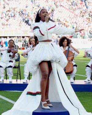 Coco Jones Instagram - Yesterday was heavy. The world is heavy. I felt the heartbreak of it all and the obligation to stand in that moment as a vessel of hope. The only thing more powerful than hate is love 💕