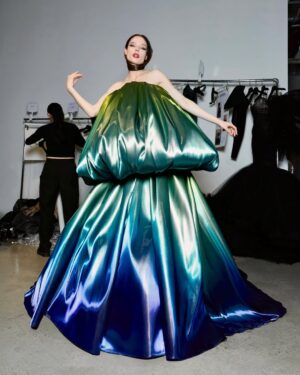 Coco Rocha Instagram - More technicolor memories from the @csiriano show 🌈 #nyfw
