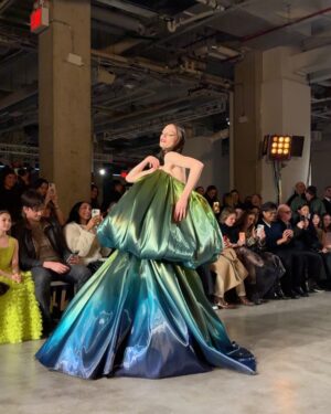 Coco Rocha Instagram - More technicolor memories from the @csiriano show 🌈 #nyfw